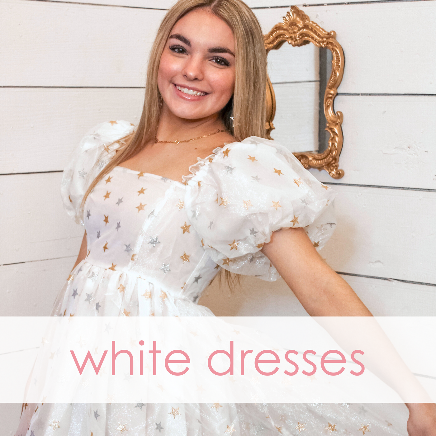 WHITE DRESSES