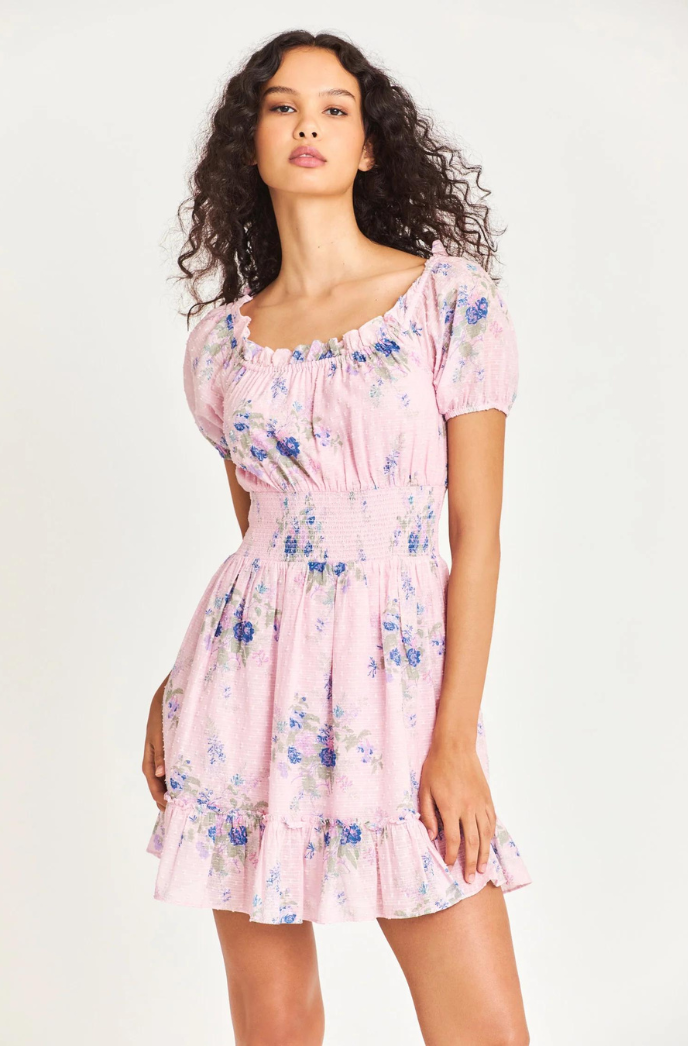 LoveShackFancy Women's Lai Mini Dress