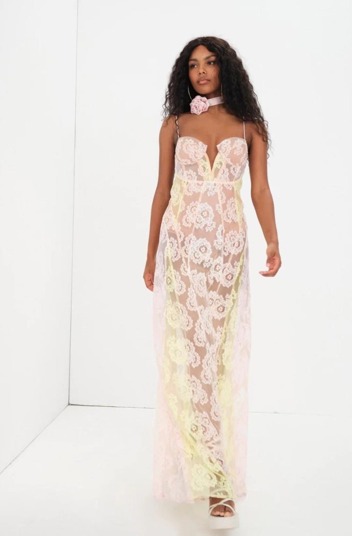 Blossom Maxi Dress - For Love & Lemons (FINALSALE) Style House Frisco Blossom Maxi Dress - For Love & Lemons (FINALSALE) Style House Frisco