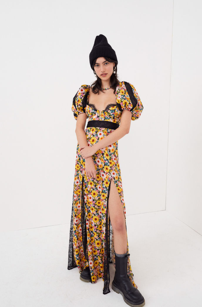 For love and lemons top maxi dress
