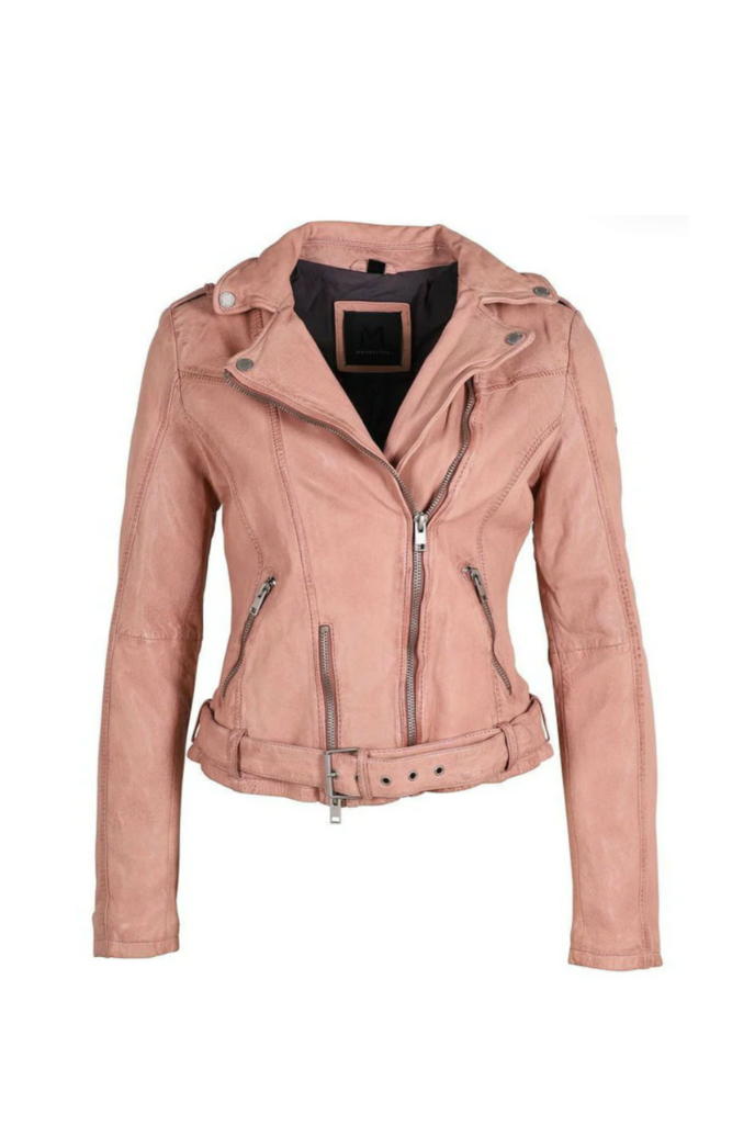 Pink Leather Jacket WDB0016