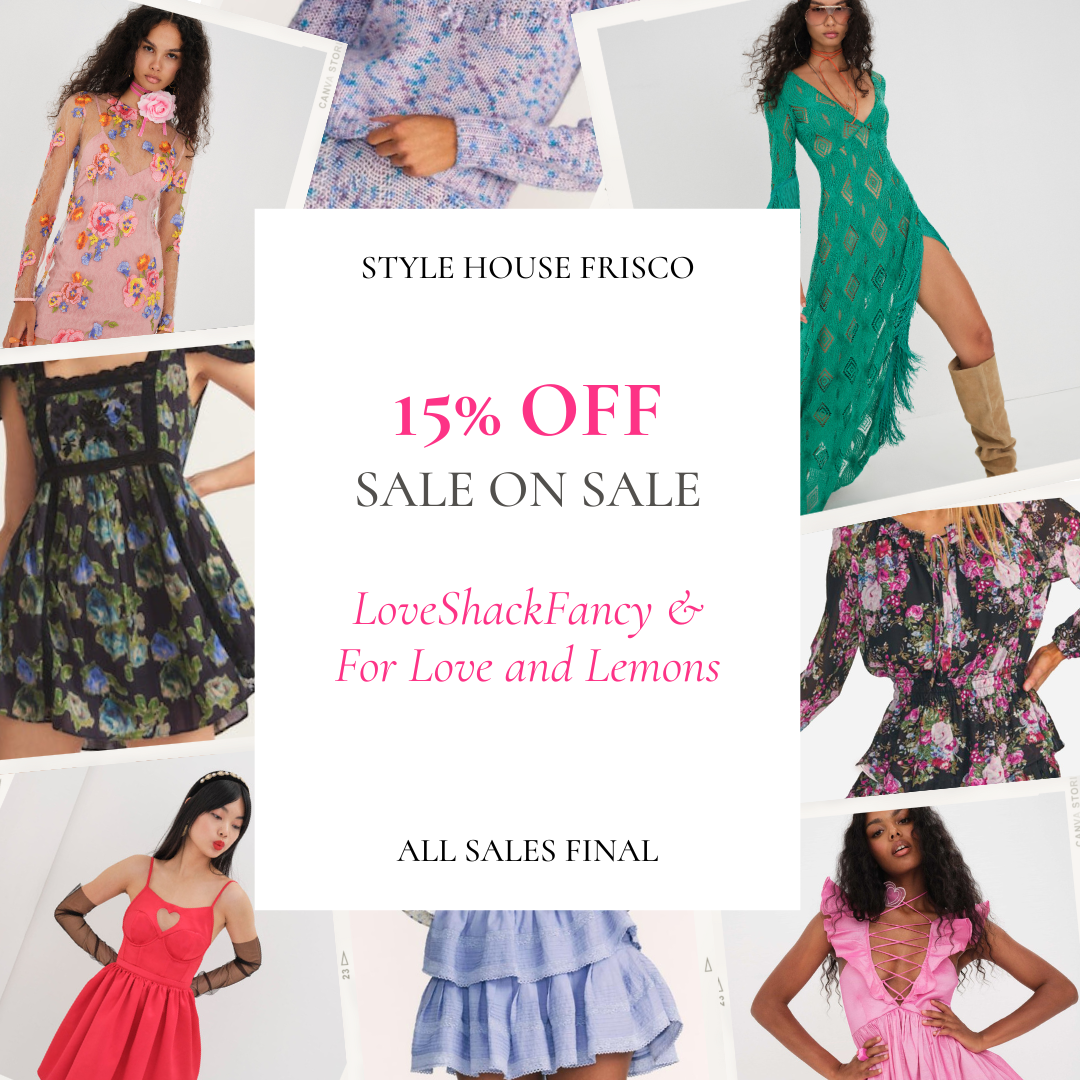 LoveShackFancy + For Love & Lemons Sale