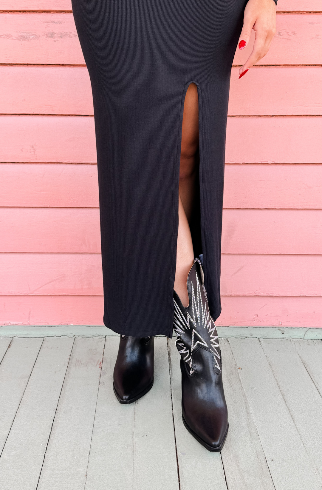 Goldy Long Sleeve Maxi Dress - Chaser (FINAL SALE) Style House Frisco Goldy Long Sleeve Maxi Dress - Chaser (FINAL SALE) Style House Frisco