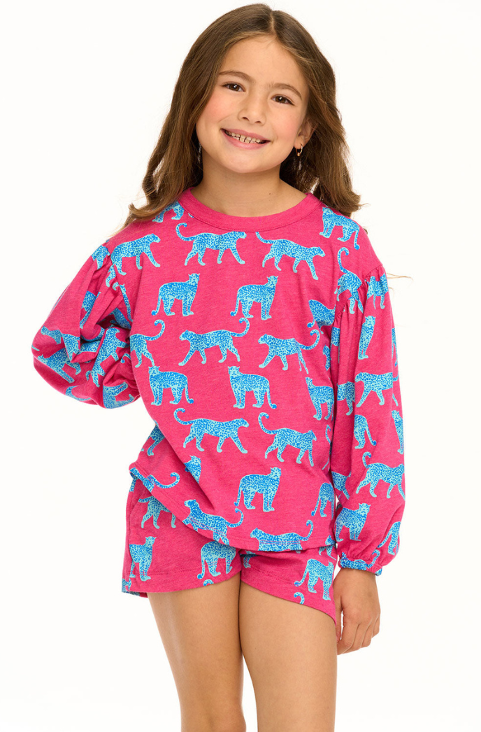 Leopard Drew Top - Chaser Kids – Style House Frisco