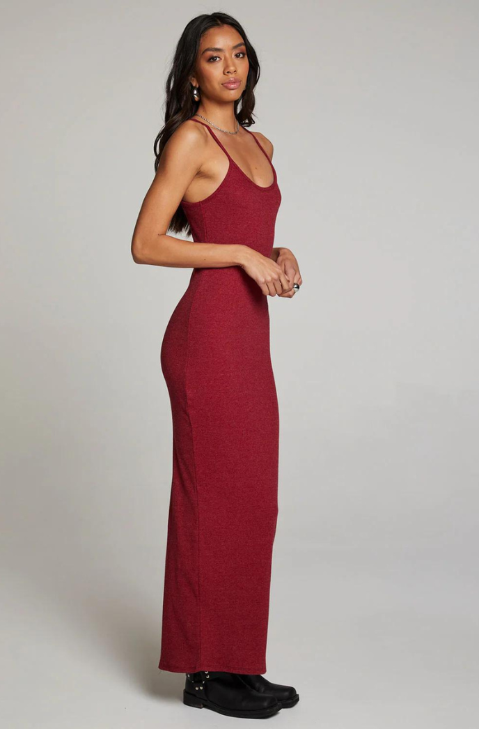 blood red maxi dress Cathedra Maxi Dress