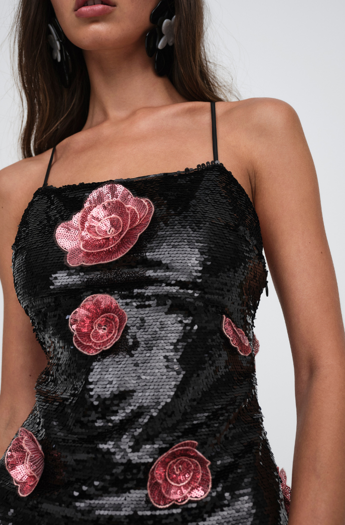 jude mini dress For Love & Lemons Jude Mini Dress in Black