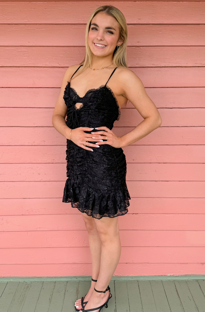 For Love & Lemons - Bette Lace Mini Dress, Women's Dress, Black, M, Women's Apparel, Women's Clothing For Love & Lemons - Bette Lace Mini Dress, Women's Dress, Black, M, Women's Apparel, Women's Clothing