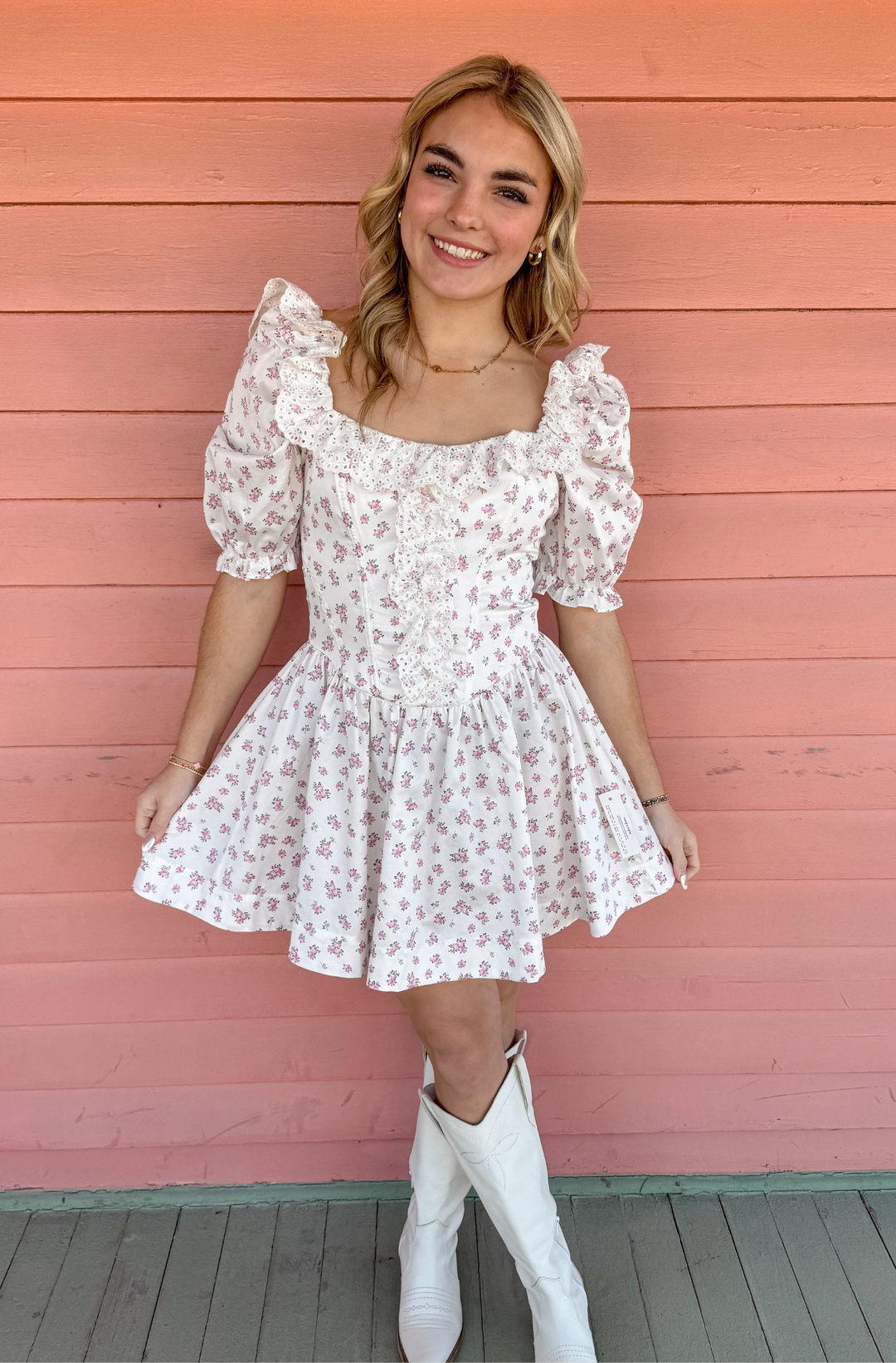 Noam Mini Dress - For Love & Lemons – Style House Frisco