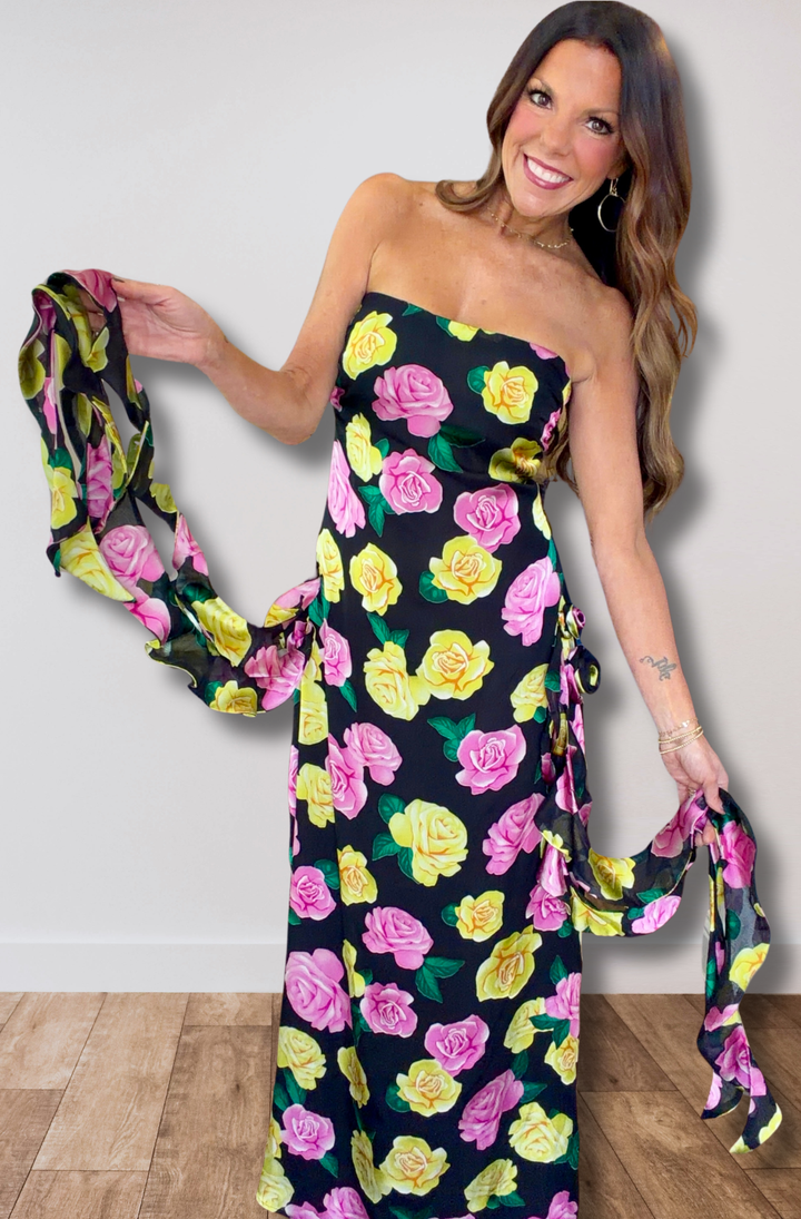 Madison Strapless Maxi Dress - For Love & Lemons (FINAL SALE)  Style House  Frisco