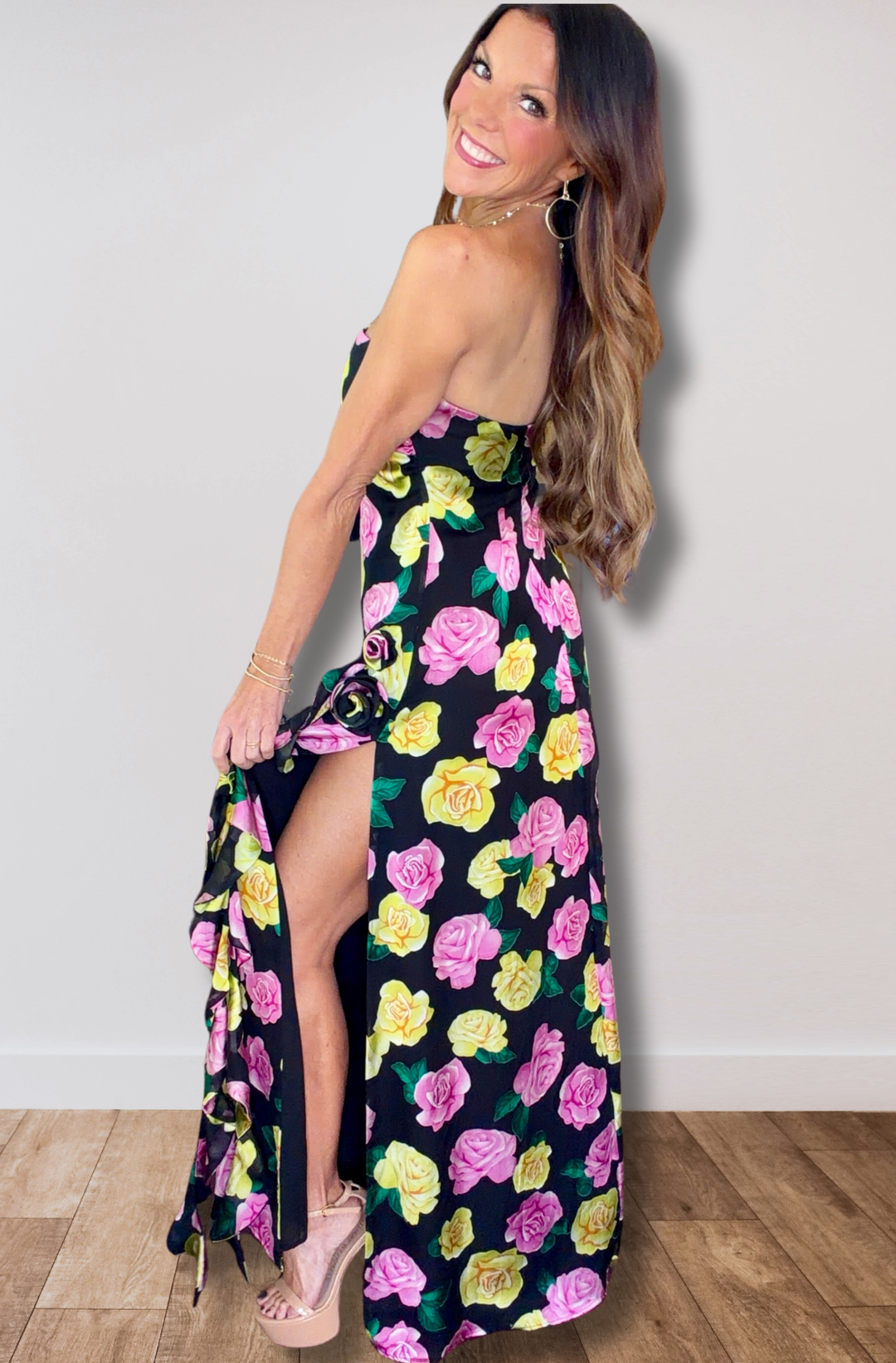 Madison Strapless Maxi Dress