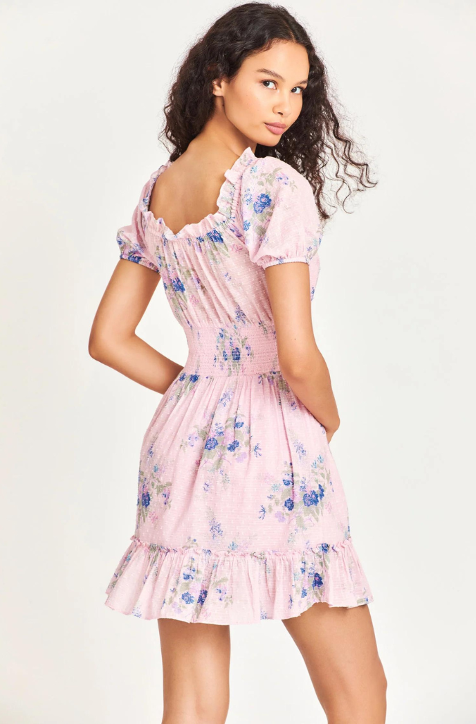 love shack fancy rowley mini dress LoveShackFancy Women's Lai Mini Dress