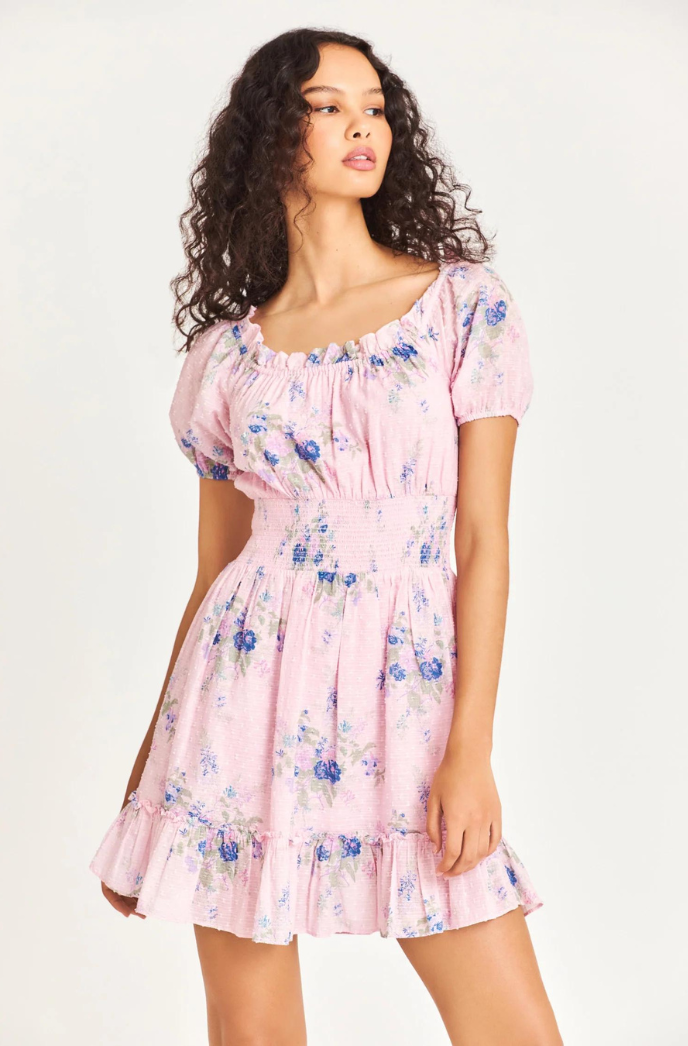 LoveShackFancy Women's Lai Mini Dress