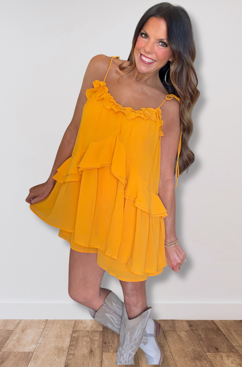 orange game day dresses Stand Out on Game Day with the Orange Sequin Football Dress S