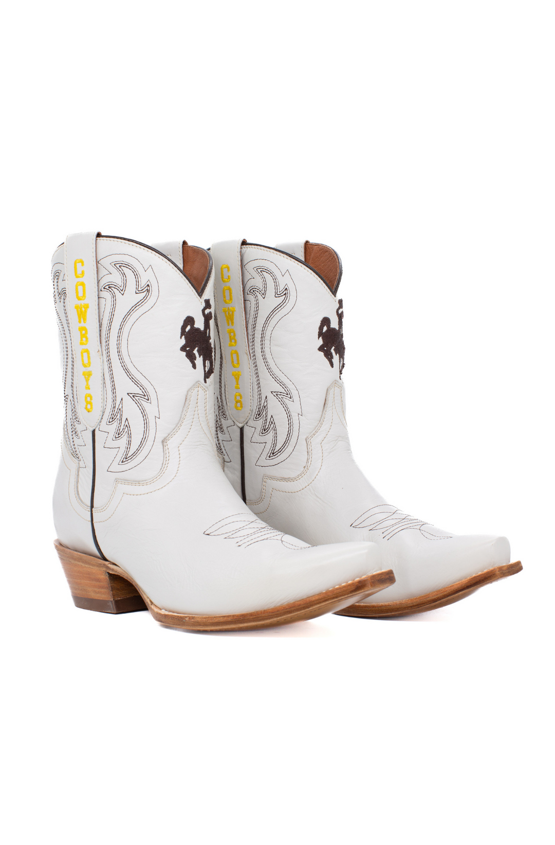 Gameday Women's Shorty Ivory Boot Wyoming Cowboys Sarah Boot