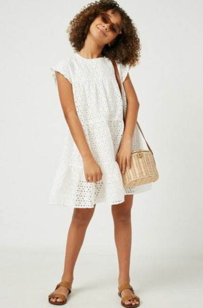 willow eyelet mini dress Willow Eyelet Dress