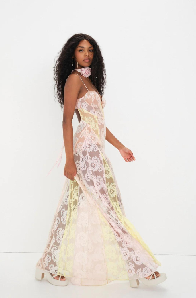 Blossom Maxi Dress - For Love & Lemons (FINALSALE) – Style House Blossom Maxi Dress - For Love & Lemons (FINALSALE) – Style House