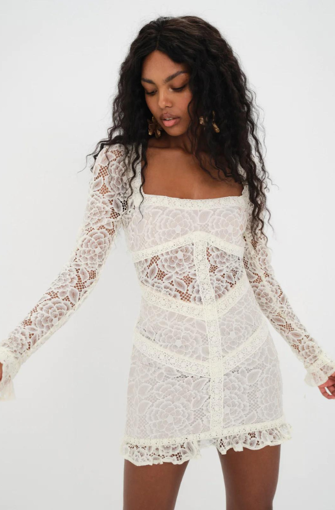 Cleo Mini Dress - For Love & Lemons (FINAL SALE) – Style