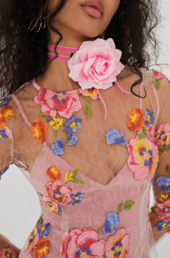 Percy Mini Dress - For Love & Lemons (FINAL SALE) – Style House Frisco