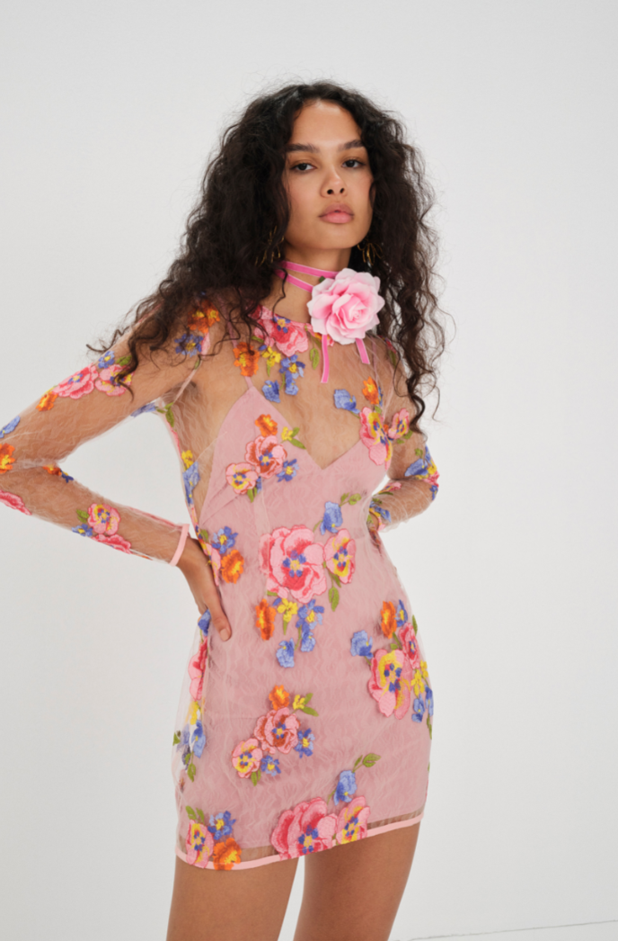 Percy Mini Dress - For Love & Lemons (FINAL SALE) Style House Frisco Percy Mini Dress - For Love & Lemons (FINAL SALE) Style House Frisco