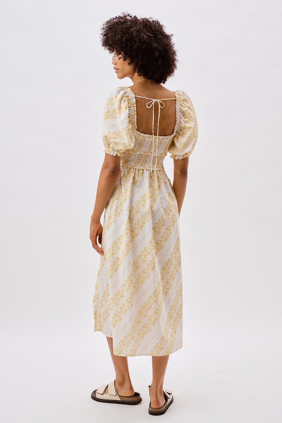 lucie puff sleeve midi dress Lucie Midi Dress